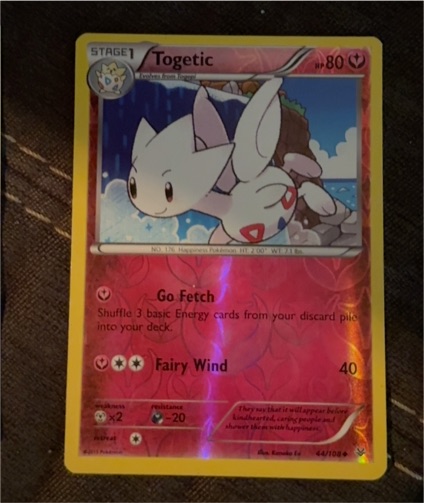 2015 Pokémon XY Roaring Skies #44 Togetic — front