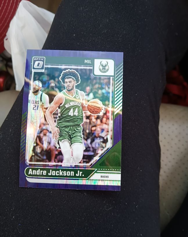 2024-25 Panini Donruss Optic #1 Andre Jackson Jr. — front