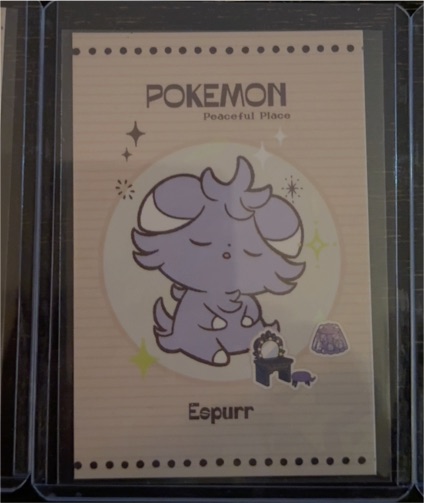 2025 Electric Pikachu Card Database Espurr — front