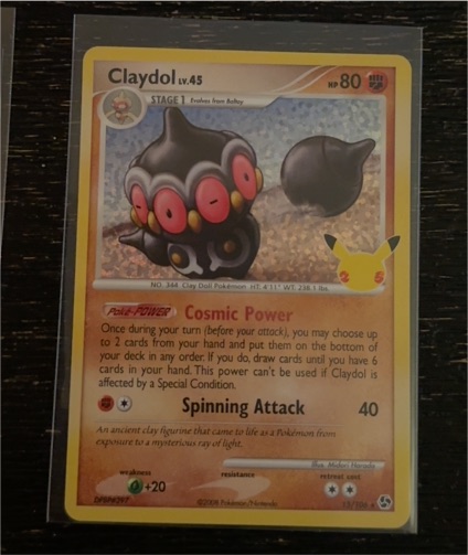 2021 Pokemon Celebrations Classic Collection #15 Claydol — front