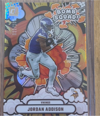 2024 Panini Donruss #BS-JAN Jordan Addison — front