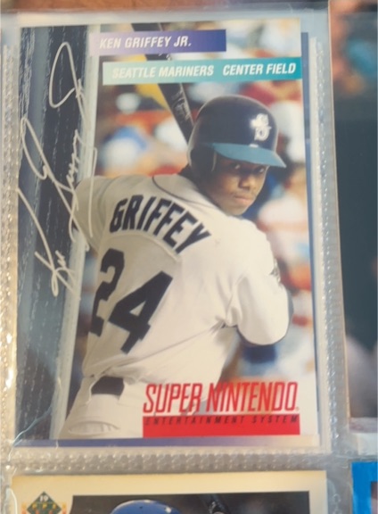 1994 Super Nintendo #SNS-JR-USA Ken Griffey Jr. — front