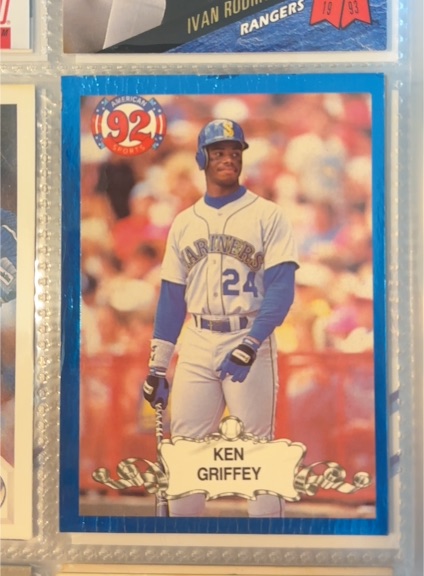 1992 American Sports Monthly #NNO Ken Griffey Jr — front