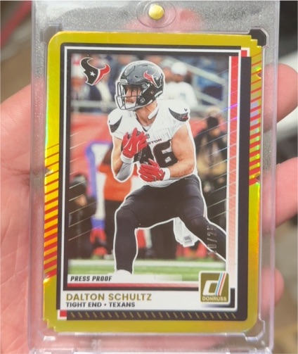 2025 Donruss #27 Dalton Schultz — front