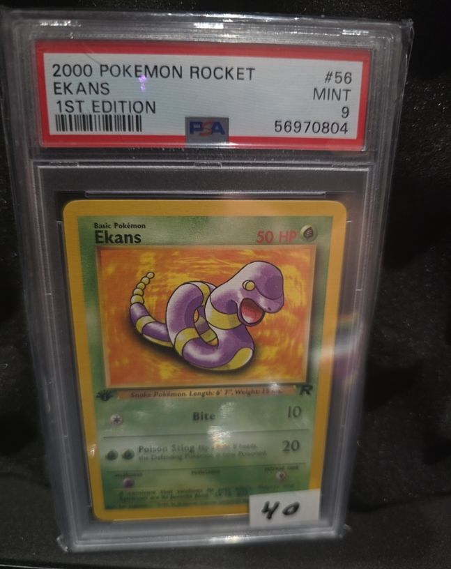 2000 Pokemon Rocket #56 Ekans — front