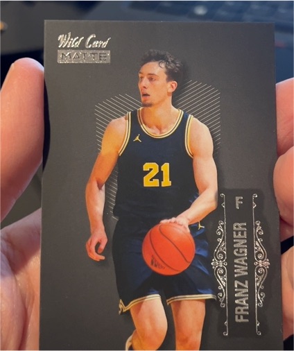 2022 Wild Card Matte #LBC-6 Franz Wagner — front