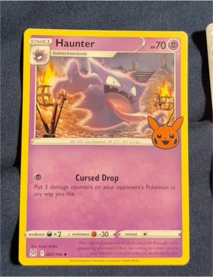 2023 Pokemon Trick Or Trade #65 Haunter — front
