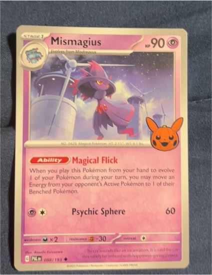2023 Pokémon TCG Trick or Trade #088 Mismagius — front