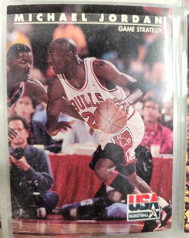 1992 SkyBox USA #39 Michael Jordan — front