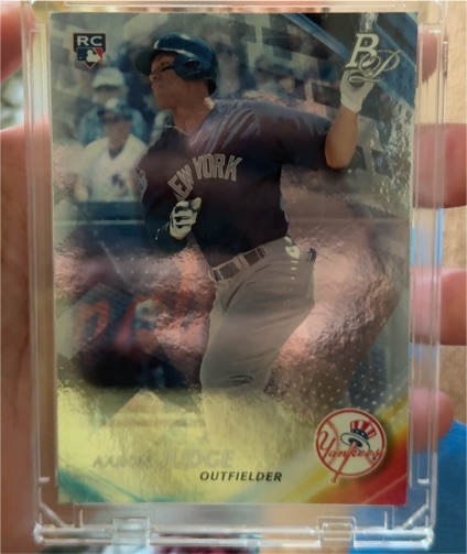 2017 Bowman Platinum #91 Aaron Judge — front