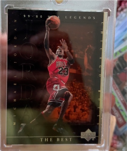 1999-00 Upper Deck NBA Legends - The Best #82 Michael Jordan — front