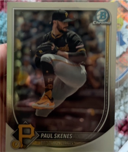2025 Bowman Chrome #30 Paul Skenes — front