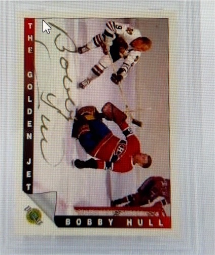 1991-92 Ultimate Original Six #91 Bobby Hull — front