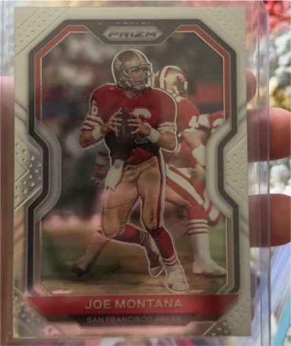 2020 Panini Prizm #290 Joe Montana — front