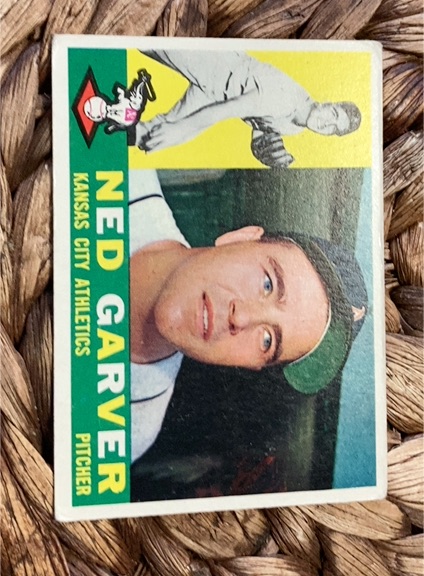 1960 Topps #471 Ned Garver — front
