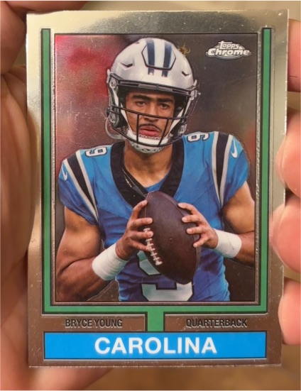 2024 Topps Chrome #74TF-23 Bryce Young — front