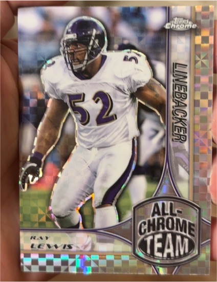 2024 Topps Chrome #ACT-17 Ray Lewis All Chrome Team — front