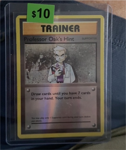2016 Pokémon XY Evolutions #84 Professor Oak's Hint — front