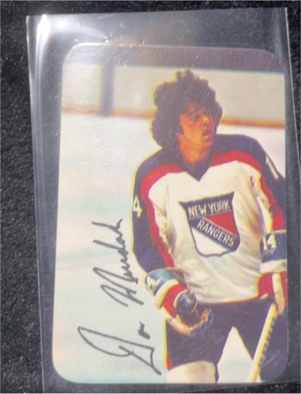1977-78 Topps #12 Don Murdoch Glossy Insert — front