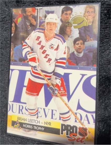 1992-93 Pro Set Award Winners #CC4 Brian Leetch — front