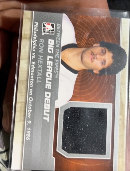 ITG Between The Pipes Big League Debut Ron Hextall — front