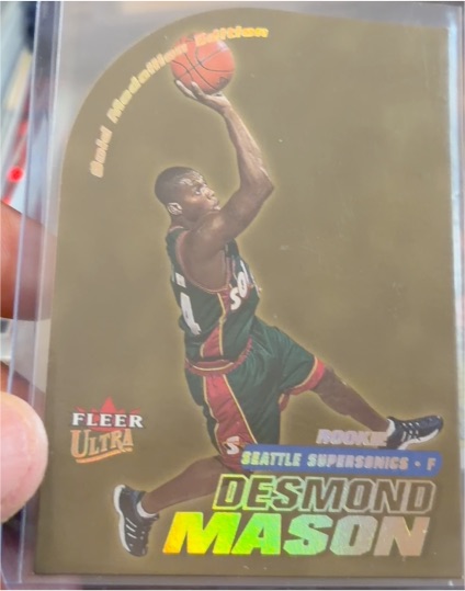 2000-01 Fleer Ultra Gold Medallion #214G Desmond Mason — front