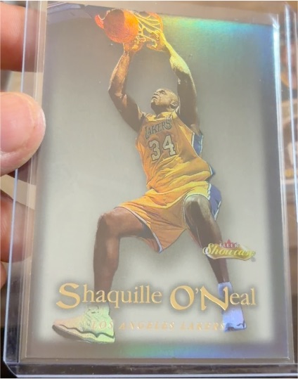 2000 Fleer Showcase #66 Shaquille O'Neal — front