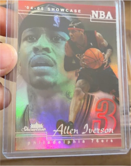 2004-05 Fleer Showcase #3 Allen Iverson — front