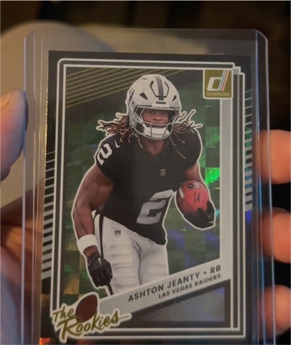 2025 Donruss #7 Ashton Jeanty The Rookies — front