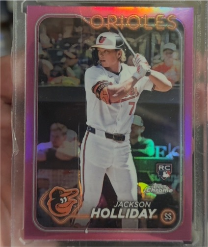 2024 Topps Chrome #88 Jackson Holliday — front