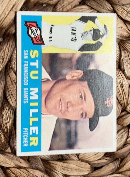 1960 Topps #378 Stu Miller — front