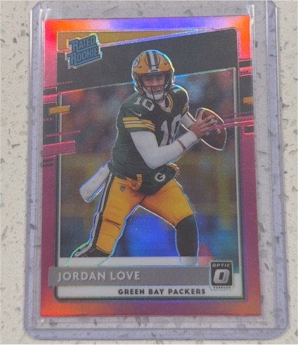 2020 Panini Donruss Optic #154 Jordan Love — front