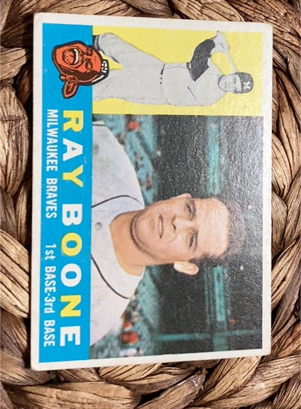 1960 Topps #281 Ray Boone — front