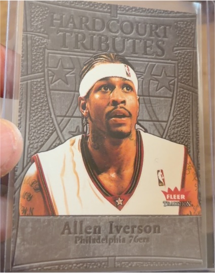 2004-05 Fleer Tradition Hardcourt Tributes #HT/AI Allen Iverson — front