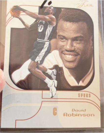 2002-03 Fleer Flair #60 David Robinson — front