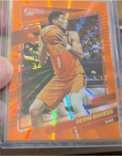 2021-22 Donruss #200 Devin Booker — front