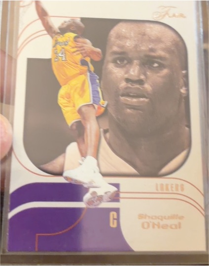 2002-03 Fleer Flair #65 Shaquille O'Neal — front