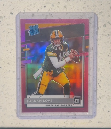 2020 Panini Donruss Optic #154 Jordan Love — front