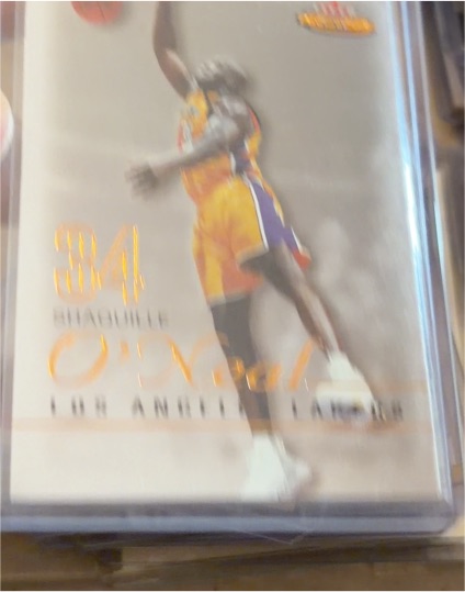 1997-98 Fleer #9 Shaquille O'Neal — front