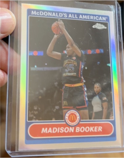 2023 Topps Chrome McDonald's All American #2K7-18 Madison Booker — front