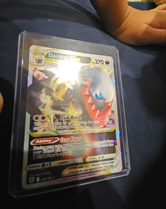 2022 Pokémon Astral Radiance #099 Darkrai VSTAR — front
