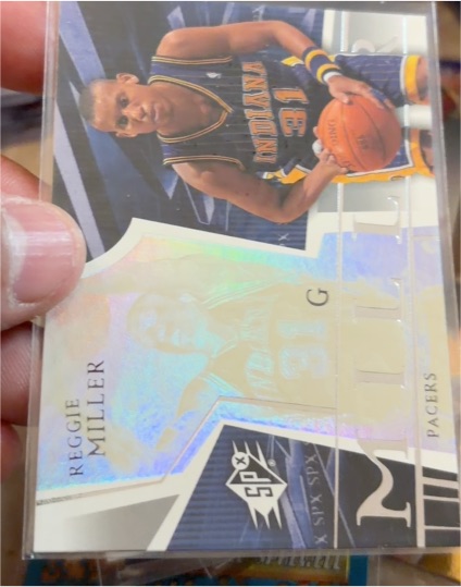 2003-04 Upper Deck SPx #M Reggie Miller — front