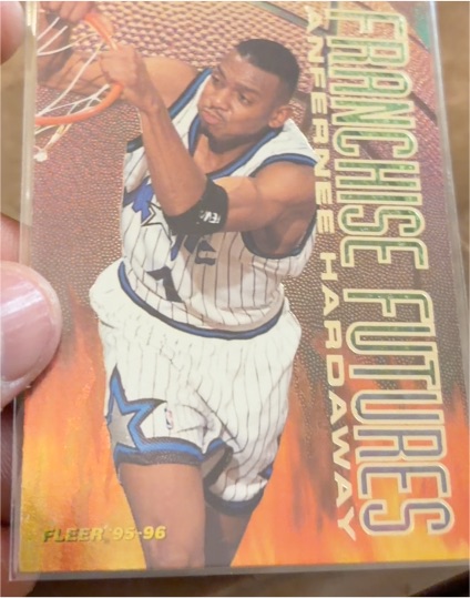 1995-96 Fleer Franchise Futures #2 Anfernee Hardaway — front