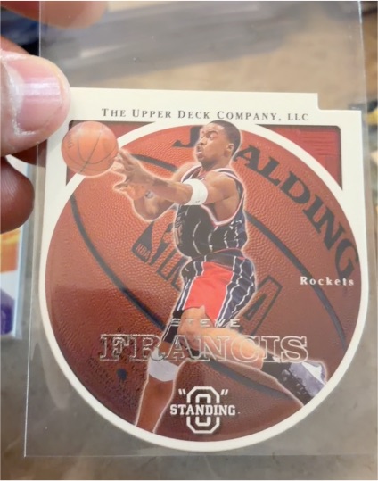 2003-04 Upper Deck Standing O #O Steve Francis — front