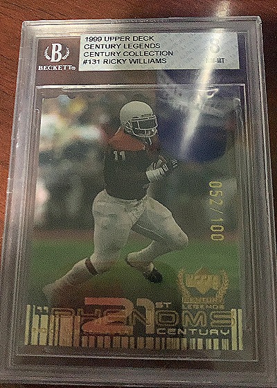 1999 Upper Deck Century Legends Century Collection #131 Ricky Williams — front