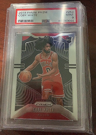 2019-20 Panini Prizm #253 Coby White — front