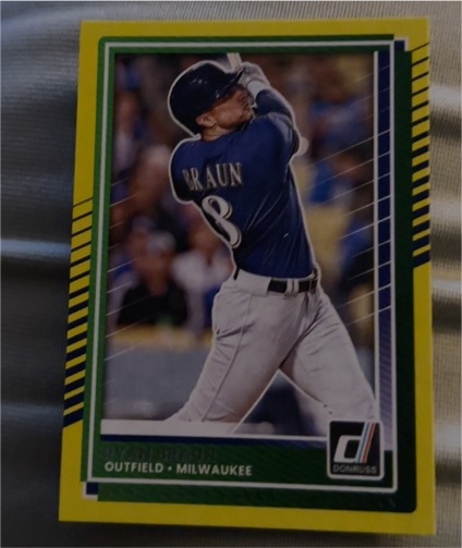 2025 Donruss #59 Ryan Braun — front