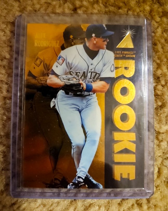 1995 Pinnacle Zenith Edition #146 Alex Rodriguez — front