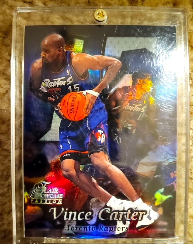 1998-99 Flair Showcase Row 2 #25 Vince Carter — front