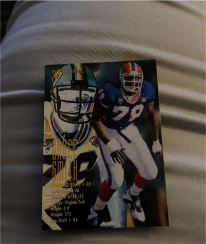 1995 Fleer #39 Bruce Smith — front